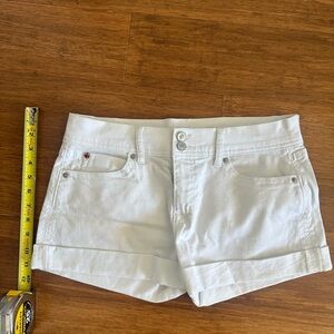 Hudson Jeans Women's White Jean Shorts